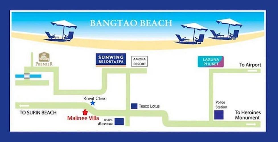 Malinee Villa Phuket Bang Tao Beach  Buitenkant foto